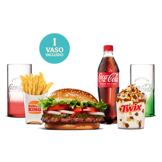 Menú Whopper® Verano Con Vaso Grande