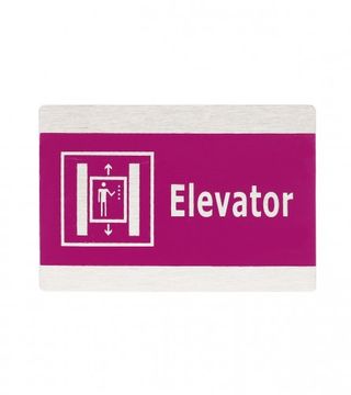 (093311) Naljepnica za lift metalna 1214317