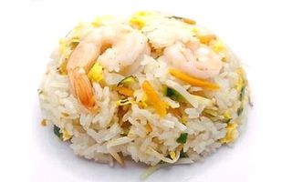 Riso con gamberi e verdure