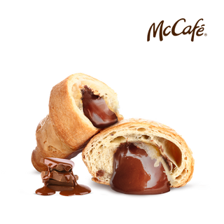 კრუასანი შოკოლადით