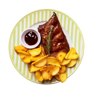 Mezza porzione Bbq Ribs