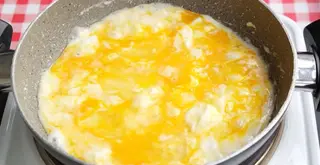 Egg with cheese