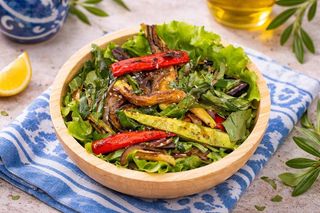 გრილზე შემწვარი ბოსტნეული