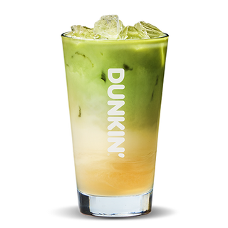 Iced Matcha Latte De Plátano