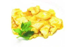 122 Pollo saltato al curry
