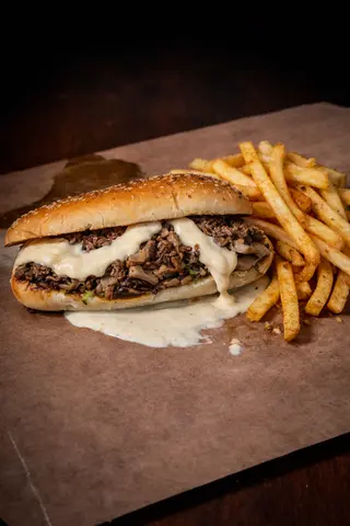 Shawarma beef sandwich