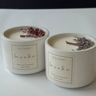 Свічка в керамиці 