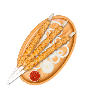 Шашлык Люля из курицы А