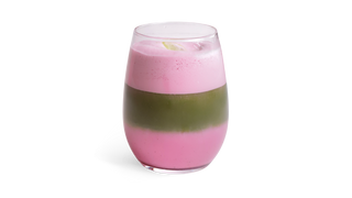 Lawendowa Matcha na zimno