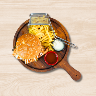 Burger De Filet De Poulet