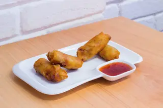 Spring Rolls Frits Vegetariens (4 pièces)