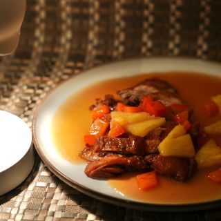 Anatra in salsa agrodolce