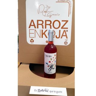 Vino Rosado Lazán. Somontano