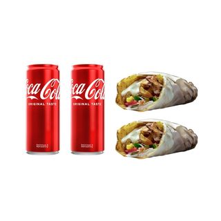 2хГолям Дюнер (25см) + 2хCoca-Cola кен