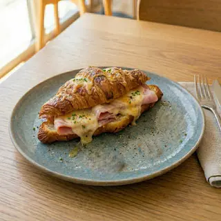 Croissant York Y Queso