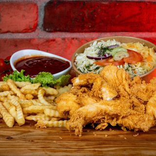 Zestaw obiadowy z polędwiczkami