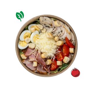 *Салат Цезар з куркою