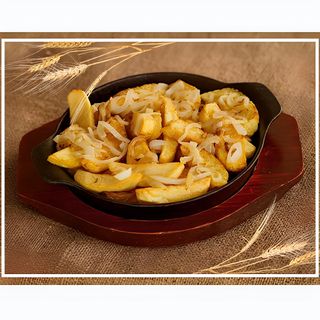 კარტოფილი ოჯახურად ხახვით