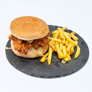 Hamburguesa De Pollo Kentucky