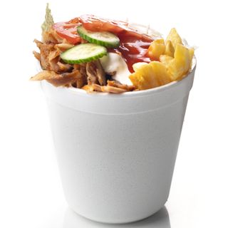 Kubełek Taurus duży - samo mięso i sałatki