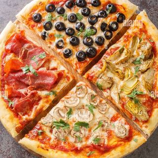 Pizza cuatro estaciones (36cm)