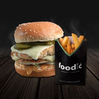 Grand Chicken Cheeseburger i Veliki Pomfrit