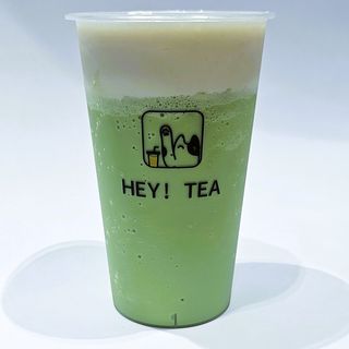 Smoothies de matcha cremosa