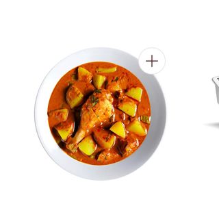 Pollo al curry senza glutine 