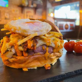 Hamburguesa Cheesetorra