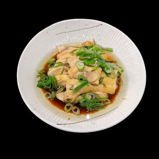 pollo con olio di cipolla（葱油鸡）
