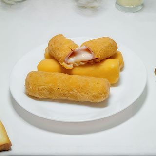 Cañas de Jamón y queso (4 UNIDADES)