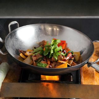 manzo con verdure piccante