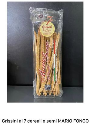 Grissini Mario Gonfo ai 7 cereali e semi