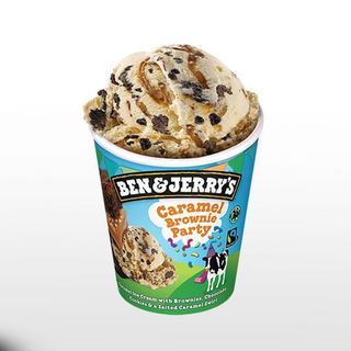 Ben & Jerrys - Caramel Brownie Party