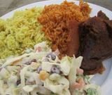 Special Jollof rice and fried rice 