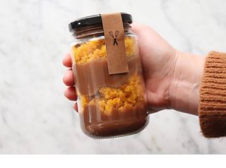 Bolo no pote Cenoura e Brigadeiro