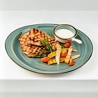 Куриная грудка на гриле