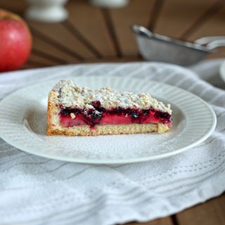 Crumble cu coacaze, Kg 100g