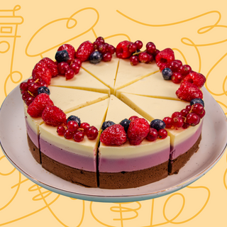 Tort Mousse Fructe de padure - recomandat pentru 8-10 persoan