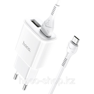 Зарядное устройство HOCO C88A с кабелем Micro