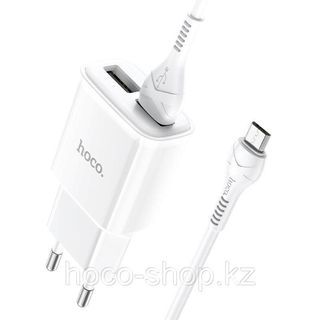 Зарядное устройство HOCO C88A с кабелем Micro