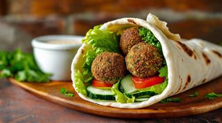 Shaorma falafel