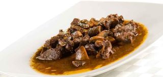 Ternera En Salsa De Ostras