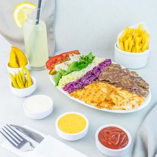 Meniu farfurie mica amestec