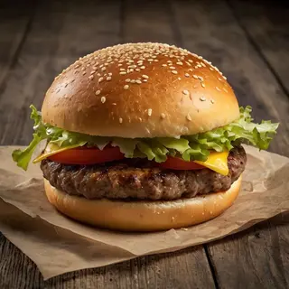 Burger simple