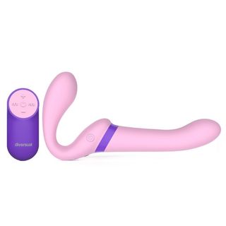 Arnés Sexual Vibrador Ness Rosa