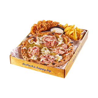 ПИЦА МОРТАДЕЛА И ПИСТАЧИО КОМБО