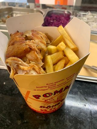 Box kebab con patata