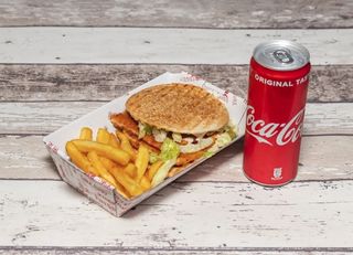 Menù burger chicken Nà Zà Rosa