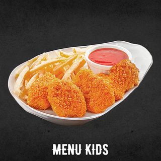 Menu Kids de Nuggets de Frango